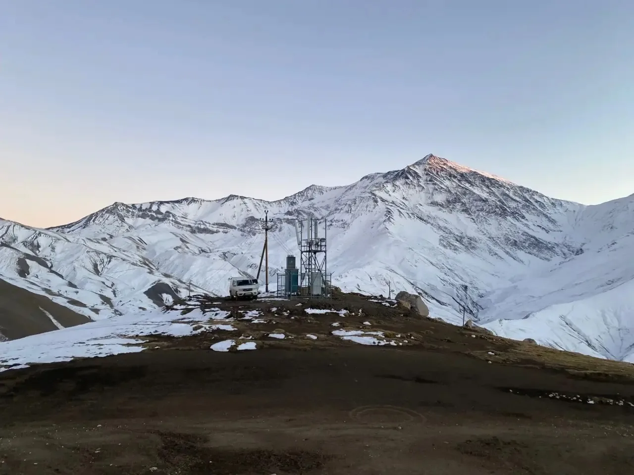 Высокогорный аул Куруш на связи