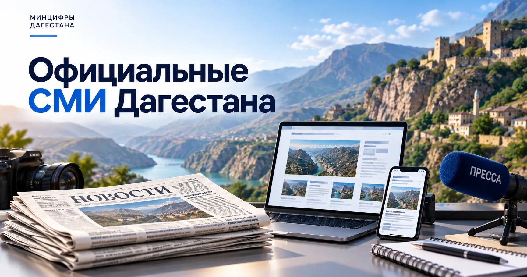 Перечень официальных региональных СМИ Республики Дагестан
