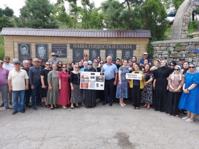 Митинг, посвященный Дню памяти и скорби, прошел в Гунибском районе