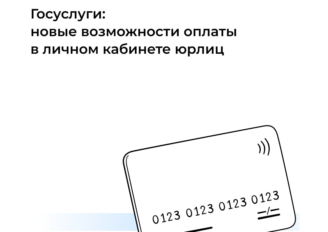 Юрлица теперь могут платить на Госуслугах корпоративными картами