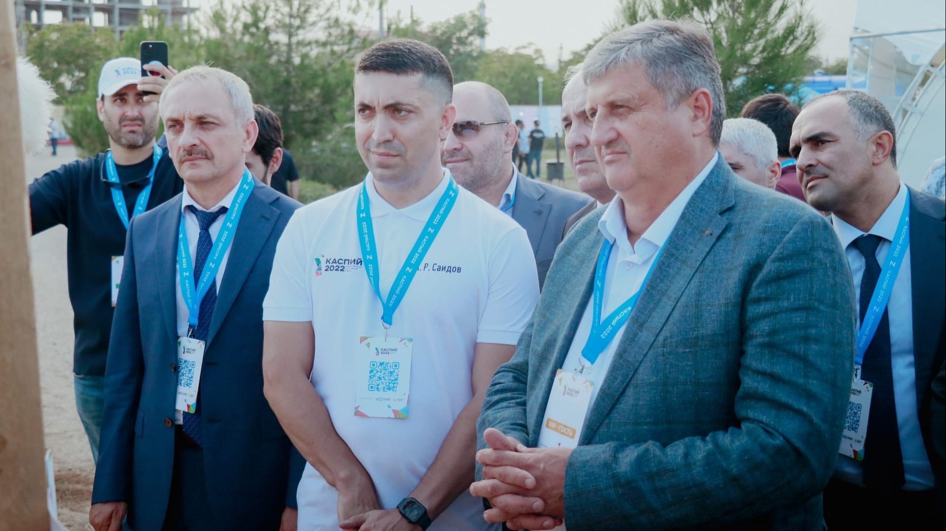 Министр цифрового развития Юрий Гамзатов принял участие в открытии форума «Каспий-2022»