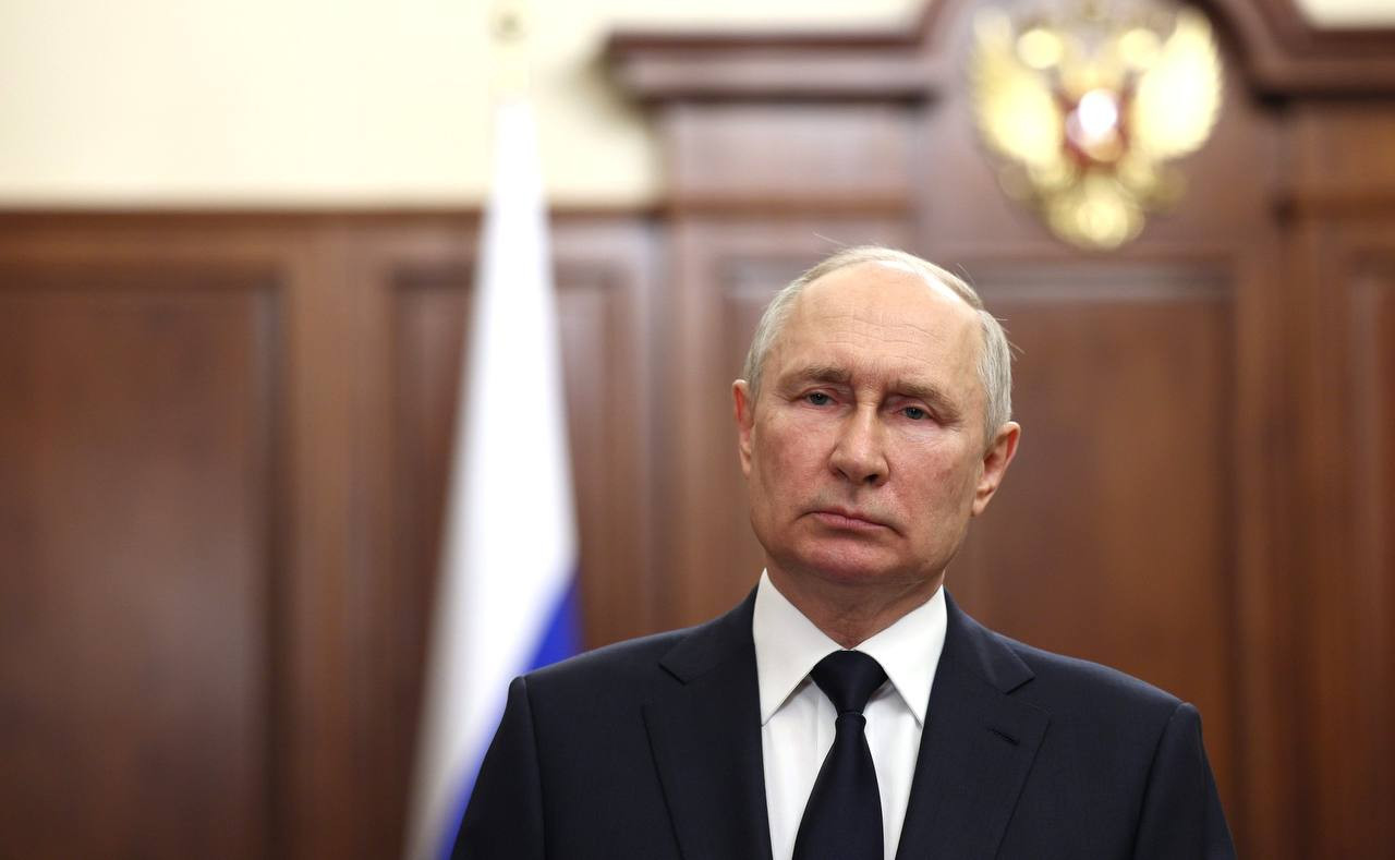 Владимир Путин выступил с обращением к россиянам